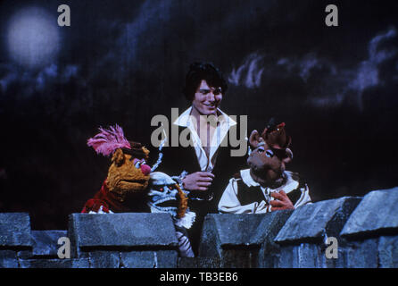 Der Muppet Show, Fernsehserie, USA/Großbritannien 1976 - 1981, Comedyshow mit Puppen und Gaststar Christopher Reeve Stockfoto