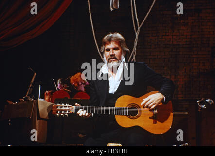 Der Muppet Show, Fernsehserie, USA/Großbritannien 1976 - 1981, Comedyshow mit Puppen und Gaststar Kenny Rogers Stockfoto