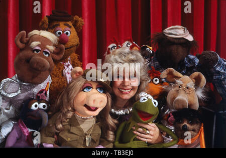 Der Muppet Show, Fernsehserie, USA/Großbritannien 1976 - 1981, Comedyshow mit Puppen und Gaststar Loretta Swit Stockfoto