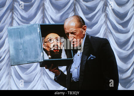 Der Muppet Show, Fernsehserie, USA/Großbritannien 1976 - 1981, Comedyshow mit Puppen und Gaststar Senor Wences Stockfoto