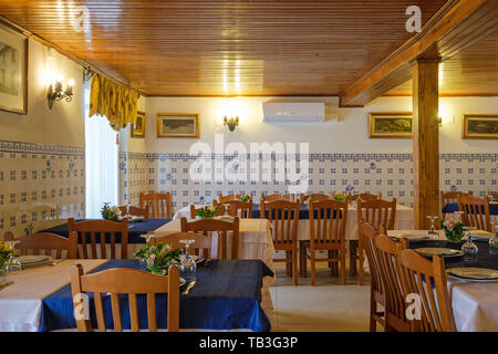 Restaurant Casa Arménio in Tentúgal, Portugal, Europa Stockfoto