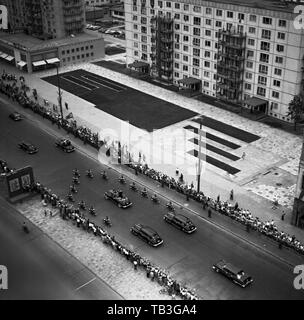 28.06.1963, Berlin, Berlin, DDR-Besuch des sowjetischen Ministerpräsidenten Nikita Chruschtschow. 00 S 630628 D 682 CAROEX.JPG [MODEL RELEASE: NEIN PROPERTY RELEASE Stockfoto