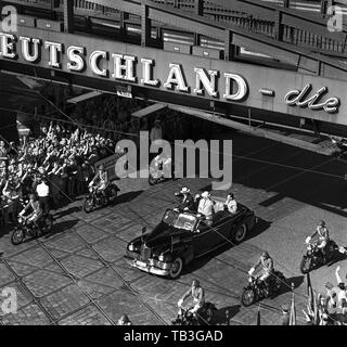28.06.1963, Berlin, Berlin, DDR-Besuch des sowjetischen Ministerpräsidenten Nikita Chruschtschow. 00 S 630628 D 686 CAROEX.JPG [MODEL RELEASE: NEIN PROPERTY RELEASE Stockfoto