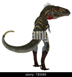 Nanotyrannus Dinosaurier Schwanz - Nanotyrannus war eine fleischfressende Theropode Saurier, die in Nordamerika in der Kreidezeit lebten. Stockfoto