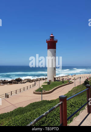 Umhlanga Leuchtturm, KwaZulu Natal, Südafrika Stockfoto