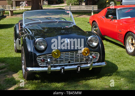 Classic Car Show Klassikertage Hattersheim Deutschland Mai 2019 Stockfoto