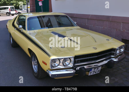 Classic Car Show Klassikertage Hattersheim Deutschland Mai 2019 Stockfoto