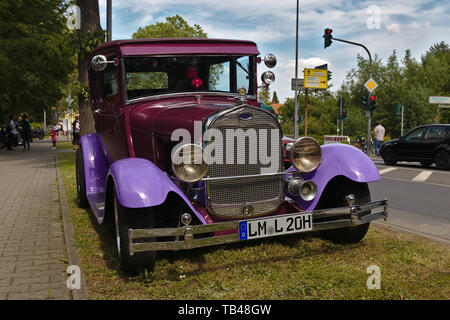 Classic Car Show Klassikertage Hattersheim Deutschland Mai 2019 Stockfoto