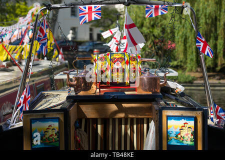 Canalway Calvalcade Festival, Little Venice, London, England, Vereinigtes Königreich Stockfoto