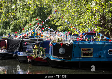 Canalway Calvalcade Festival, Little Venice, London, England, Vereinigtes Königreich Stockfoto