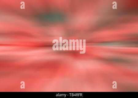 Abstrakte Coral und Grünen verschwommenen Hintergrund. Stockfoto