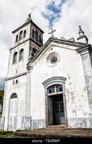 Sao Joaquim Mutter Kirche. Garopaba, Santa Catarina, Brasilien. Stockfoto