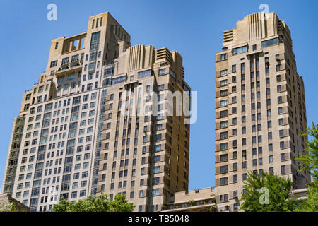 Jahrhundert Apartments, 25 Central Park West, New York, NY Stockfoto