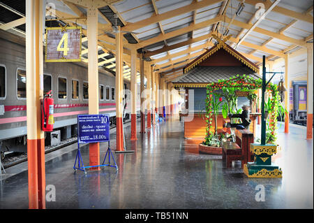 Im Bahnhof Chiang Mai Thailand Stockfoto