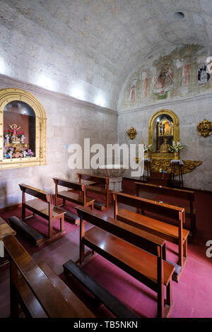 Kirche von San Juan Bautista de Yanahuara oder einfach Kirche von Yanahuara in Arequipa, Peru Stockfoto