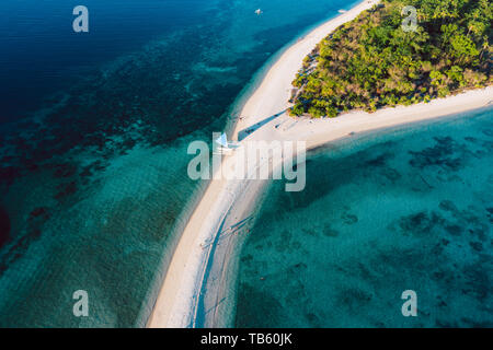 Erstaunlich Bon Bon Strand auf Romblon Island, Philippinen Stockfoto
