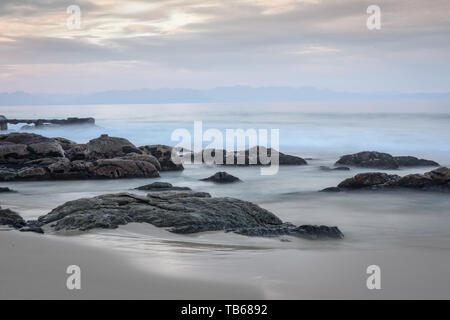 False Bay in Südafrika das Western Cape Provinz auf der Kap Halbinsel, in der Nähe der Stadt Cape Town Stockfoto