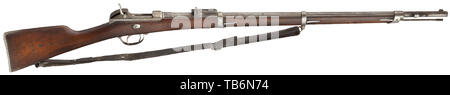 Dienstwaffen, Bayern, Gewehr Werder M 1869, alten Stil, Kaliber 11 mm, Nummer 83113, Additional-Rights - Clearance-Info - Not-Available Stockfoto