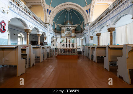 Vilnius, Litauen. Mai 2019. Einen Blick auf die Synagoge in der Stadt Stockfoto