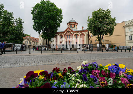 Vilnius, Litauen. Mai 2019. Ein Blick auf Saint Parasceve Orthodoxe Kirche Stockfoto