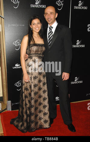 LOS ANGELES, Ca. Februar 17, 2007: Bahar Soomekh & Shaun toub an der 9. jährlichen Costume Designers Guild Awards Gala im Beverly Wilshire Hotel. © 2007 Paul Smith/Featureflash Stockfoto