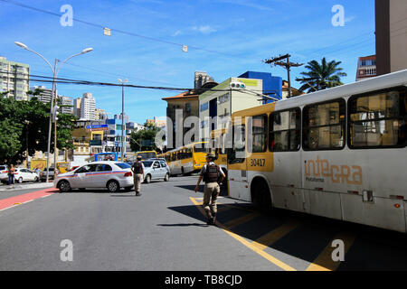 Salvador, Brasilien. 30 Mai, 2019. Mercês Verkehr Bewegung, in der Nachbarschaft, in Salvador Bahia. Credit: Mauro Akiin Nassor/FotoArena/Alamy leben Nachrichten Stockfoto