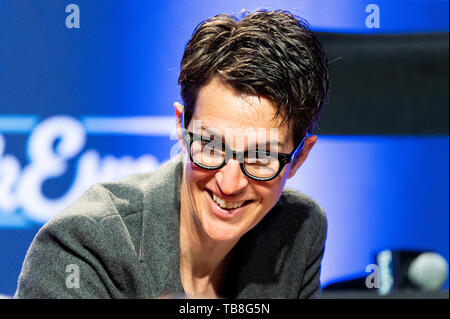 New York, Vereinigte Staaten. 30 Mai, 2019. Rachel Maddow bei BookExpo in New York City. Credit: SOPA Images Limited/Alamy leben Nachrichten Stockfoto