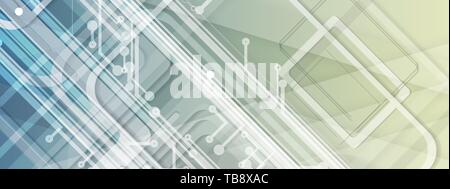 Abstrakte Struktur Stromkreis Computer Technology Business Hintergrund Stock Vektor