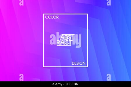 Abstrakte geometrische Hintergrund. Linien und Formen auf einem hellen Hintergrund. Rosa und blauen Design. Trendy Vector Illustration. Stock Vektor