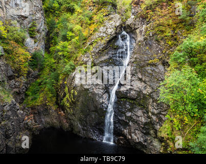 Die Fälle des Foyers in der Nähe von Inverness in den Highlands, Schottland Stockfoto