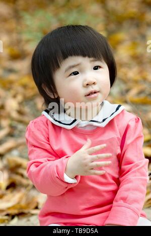 1 bis 5 Jahre alt Stockfoto