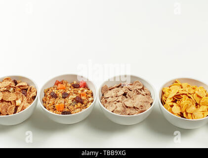 Gesunde Ernährung Zutaten für das Frühstück Stockfoto