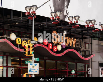 New York - USA, 21. Mai - 2015 U-Bahnstation in Manhattan - New York Stockfoto