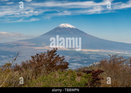 Blick auf den Mount Fuji von Hakone Skyline Stockfoto
