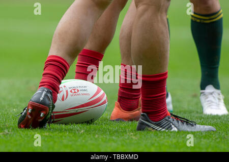 Twickenham, England, 25. Mai 2019 HSBC London Sevens, RFU Rugby Stadium, Surrey, Großbritannien, © Peter SPURRIER Intersport Bilder, Stockfoto