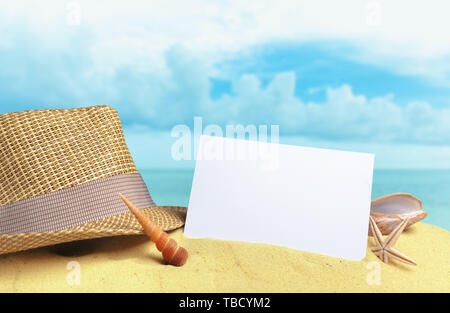 Sommer-card Stockfoto