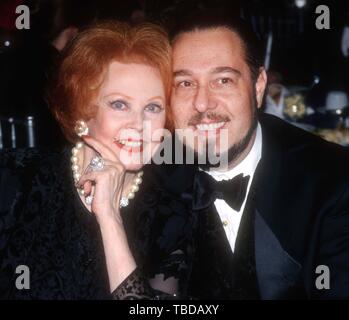 Arlene Dahl & Ehemann Marc Rosen 1997 Foto von John Barrett/PHOTOlink.net Stockfoto