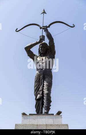 Jaipur, Rajasthan/Indien - 03. 24. 2019, Statue des Gottes Shiva. Stockfoto