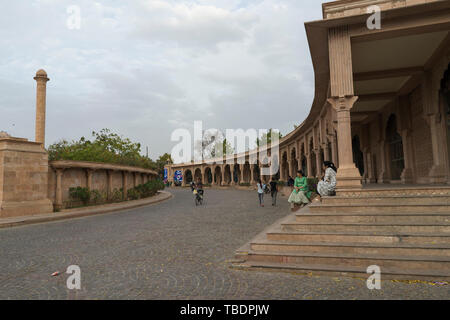 Jaipur, Rajasthan/Indien - 03. 24. 2019, Shaheed Smarak historische Kriegerdenkmal Denkmal in der Pink City. Stockfoto