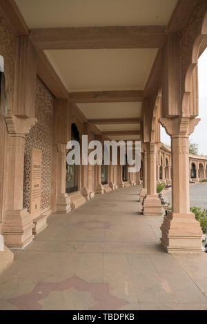 Jaipur, Rajasthan/Indien - 03. 24. 2019, Shaheed Smarak historische Kriegerdenkmal Denkmal in der Pink City. Stockfoto