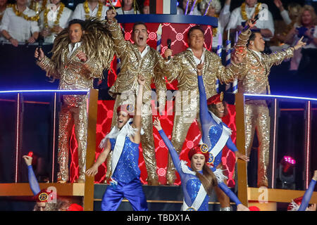 Amsterdam, Niederlande. 31. Mai, 2019. AMSTERDAM, 31-05-2019, Johan Cruijff ArenA, Unterhaltung, Toppers in Concert 2019 Happy Birthday Party. Credit: Pro Schüsse/Alamy leben Nachrichten Stockfoto