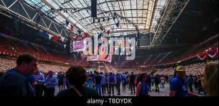 Amsterdam, Niederlande. 31. Mai, 2019. AMSTERDAM, 31-05-2019, Johan Cruijff ArenA, Unterhaltung, Toppers in Concert 2019 Happy Birthday Party. Credit: Pro Schüsse/Alamy leben Nachrichten Stockfoto