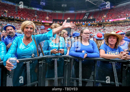 Amsterdam, Niederlande. 31. Mai, 2019. AMSTERDAM, 31-05-2019, Johan Cruijff ArenA, Unterhaltung, Toppers in Concert 2019 Happy Birthday Party. Credit: Pro Schüsse/Alamy leben Nachrichten Stockfoto