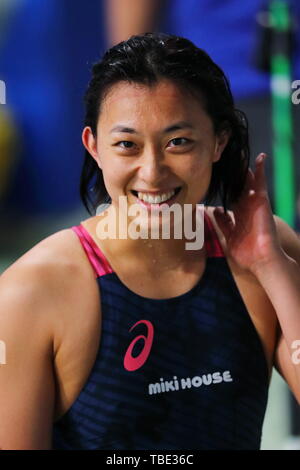 Tokio, Japan. 31. Mai, 2019. Satomi Suzuki Schwimmen: Japan Open 2019 Damen 50 m Brust Finale bei Tatsumi International Swimming Center in Tokio, Japan. Credit: Naoki Nishimura/LBA SPORT/Alamy leben Nachrichten Stockfoto