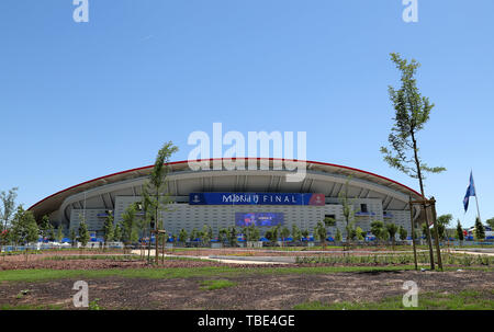 Madrid, Spanien. 1. Juni 2019. Wanda Metropolitano Stadion, Tottenham Hotspur FC V Liverpool FC, 2019 Credit: Allstar Bildarchiv/Alamy leben Nachrichten Stockfoto