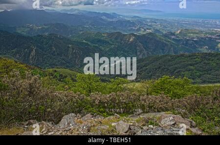 Westliche Peloritani Berge, Sizilien Stockfoto