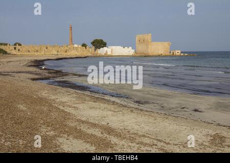 Vendicari Strand , Sizilien, Italien Stockfoto