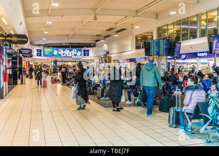 Ein Blick auf Luto Flughafen im Vereinigten Königreich Stockfoto