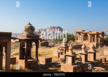 Mehrangarh Fort, Jodhpur Stockfoto