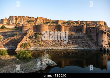 Mehrangarh Fort, Jodhpur Stockfoto